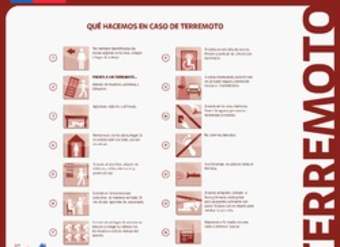 ¿Que hacemos en caso de terremoto?