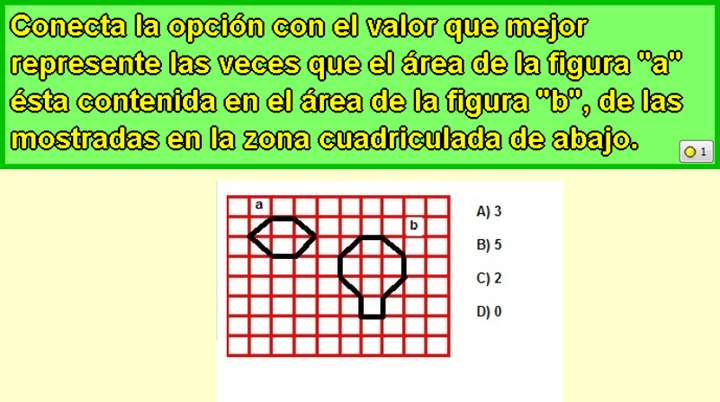 Área de figuras en una cuadrícula (IV)