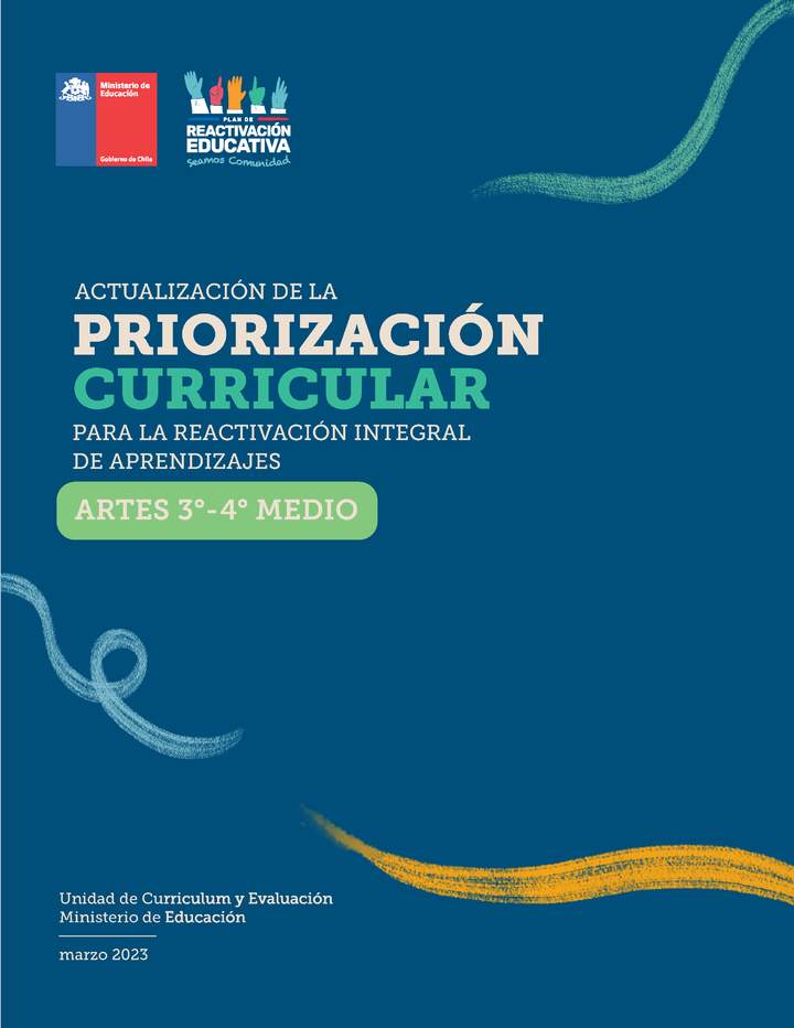 Priorización Curricular Artes