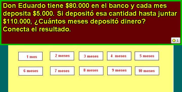 Depósitos en el banco