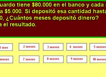 Depósitos en el banco