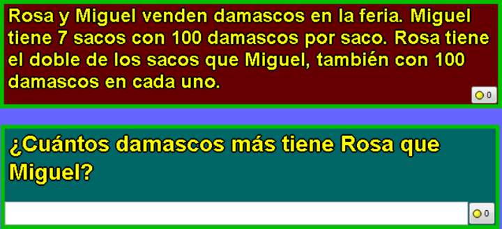 Problema de multiplicación (II)