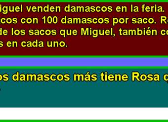 Problema de multiplicación (II)