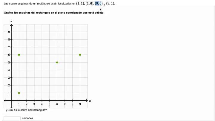 Ejemplo de figuras en el plano coordenado | Khan Academy en Español