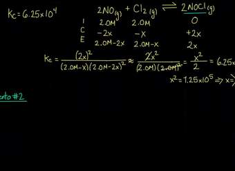 Aproximación "x" pequeña cuando Kc es grande | Khan Academy en Español