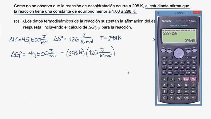 2015 Respuesta libre AP Química 2 c | Química | Khan Academy en Español