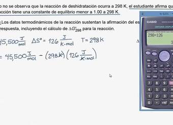 2015 Respuesta libre AP Química 2 c | Química | Khan Academy en Español