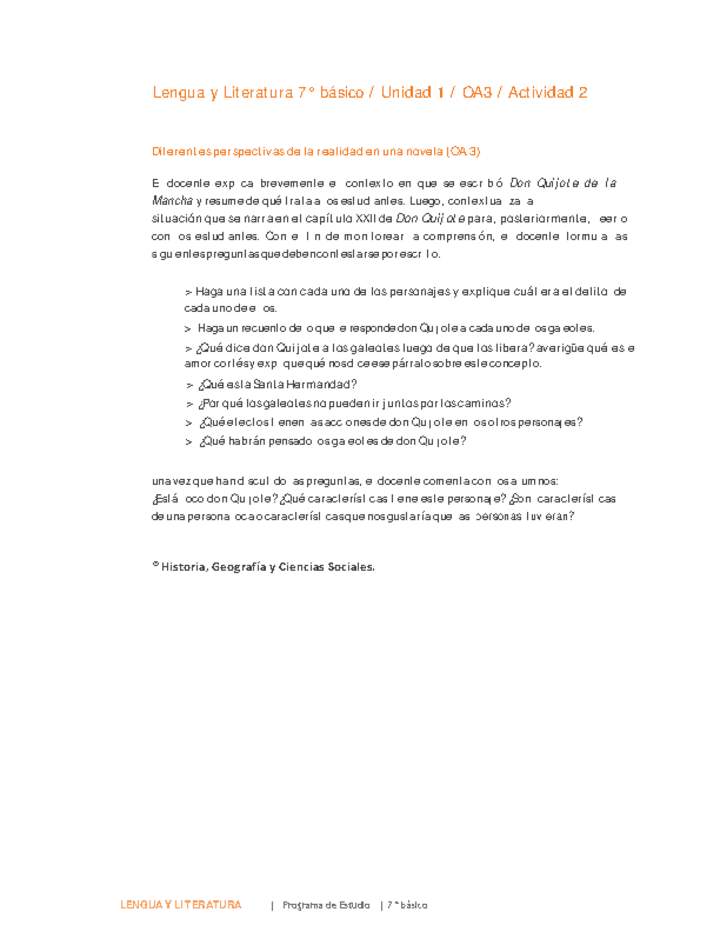 Lengua y Literatura 7° básico-Unidad 1-OA3-Actividad 2