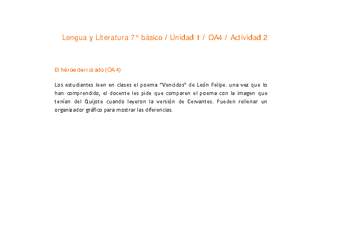 Lengua y Literatura 7° básico-Unidad 1-OA4-Actividad 2