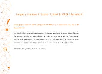 Lengua y Literatura 7° básico-Unidad 3-OA24-Actividad 2