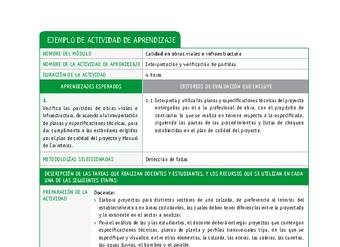 Interpretación y verificación de partidas