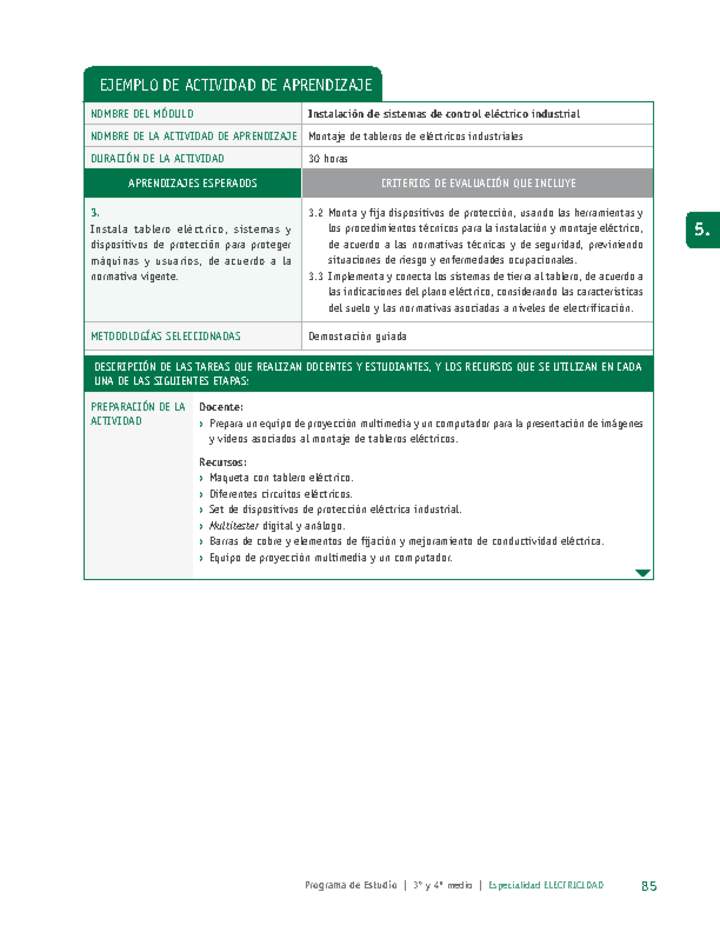 Montaje de tableros de eléctricos industriales