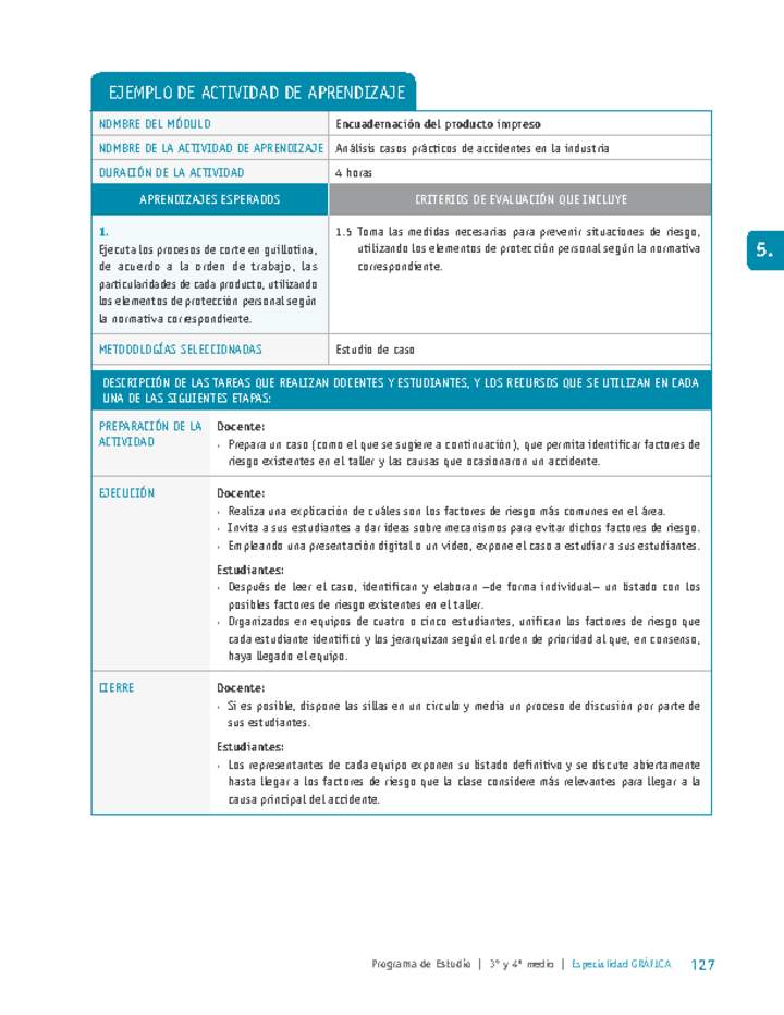 Análisis casos prácticos de accidentes en la industria