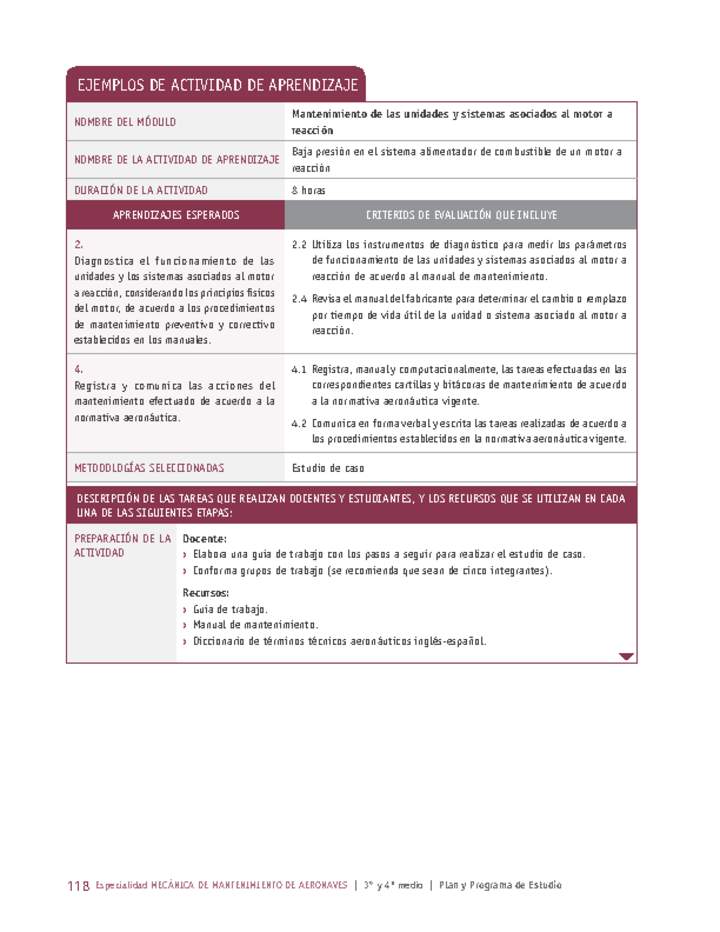 Baja presión en el sistema alimentador de combustible de un motor a reacción