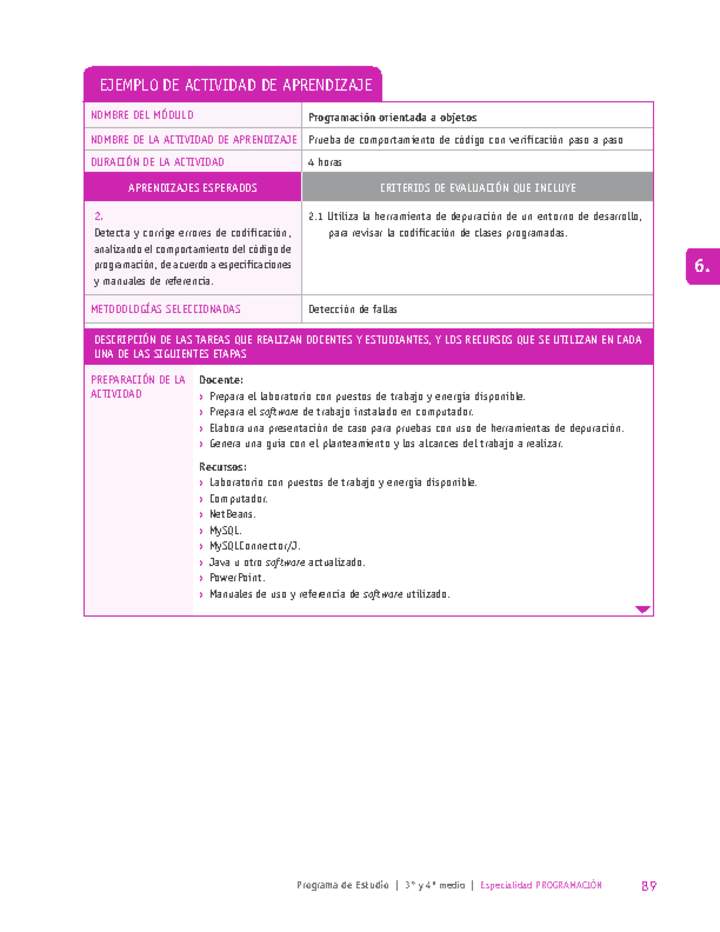 Prueba de comportamiento de código con verificación paso a paso