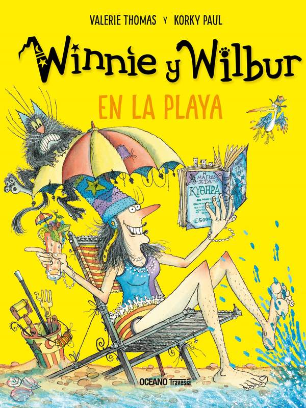 Winnie y Wilbur. En la playa