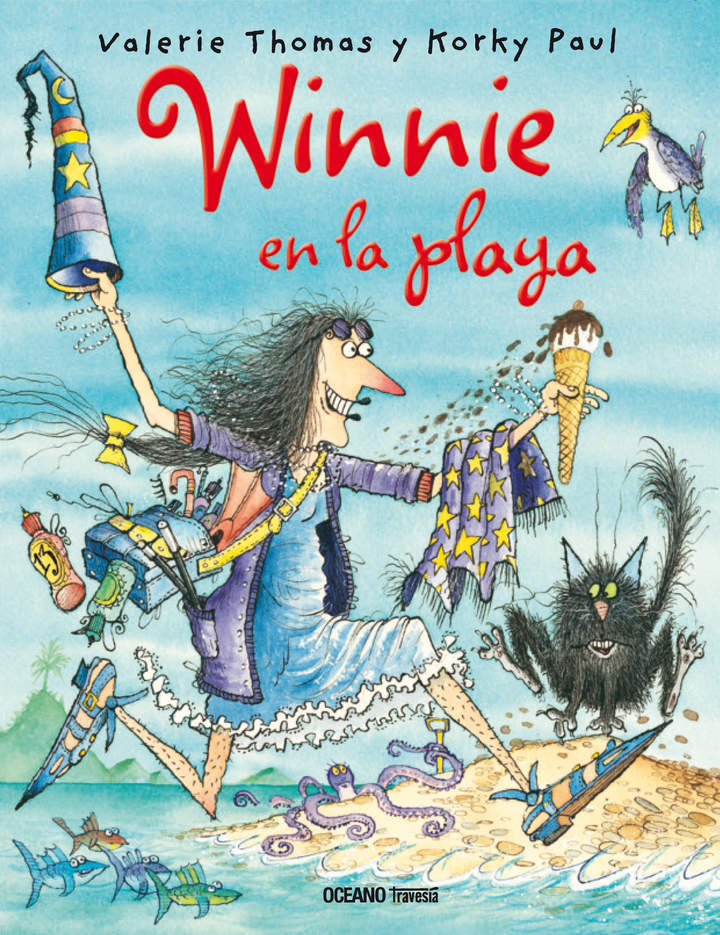 Winnie en la playa