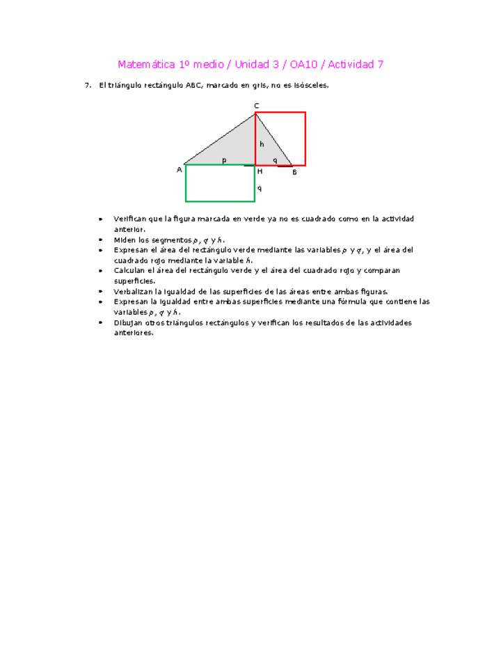 Matemática 1 medio-Unidad 3-OA10-Actividad 7