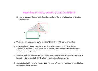 Matemática 1 medio-Unidad 3-OA10-Actividad 8