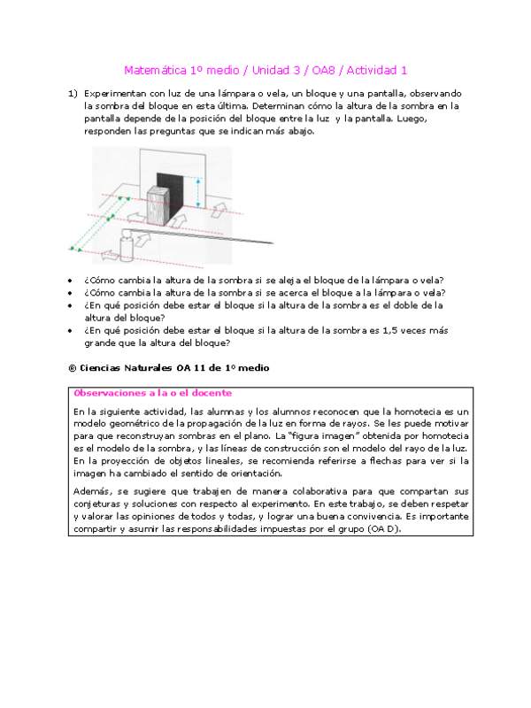 Matemática 1 medio-Unidad 3-OA8-Actividad 1