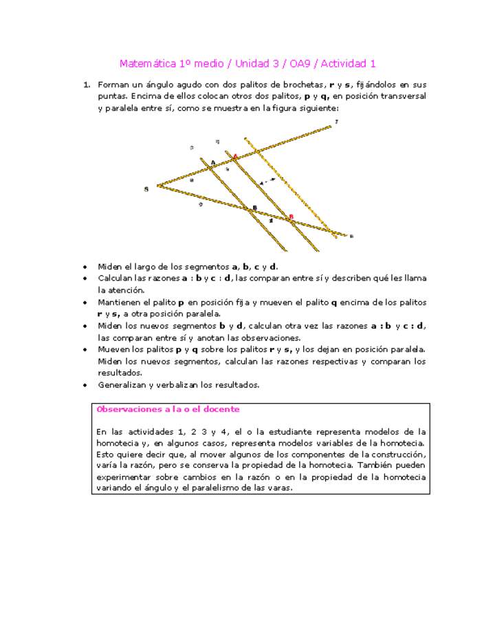 Matemática 1 medio-Unidad 3-OA9-Actividad 1