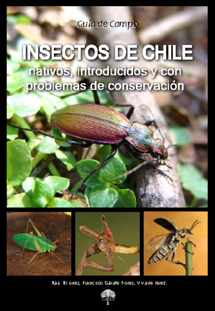 Guía de campo Insectos de Chile - Nativos, introducidos y con problemas de conservación.