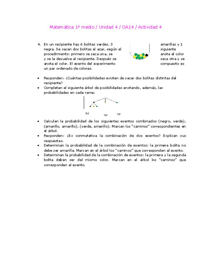 Matemática 1 medio-Unidad 4-OA14-Actividad 4