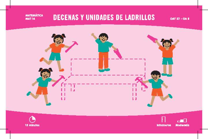 Decenas y unidades de ladrillos