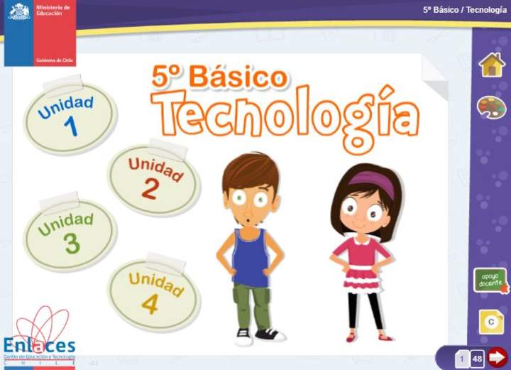 Textos Escolares Digitales - 5° Básico Tecnología