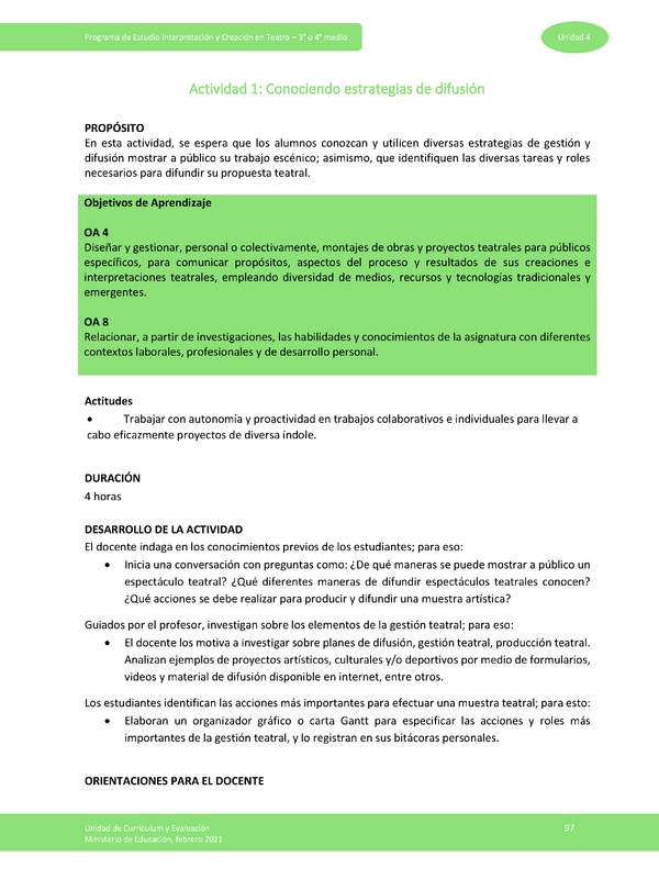 Actividad 1: Conociendo estrategias de difusión