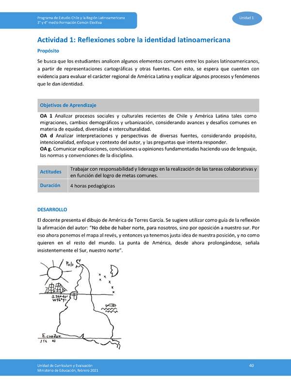 Actividad 1: Reflexiones sobre la identidad latinoamericana