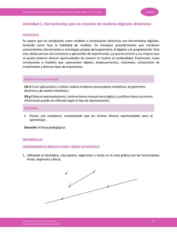 Actividad 1: Herramientas para la creación de modelos digitales dinámicos