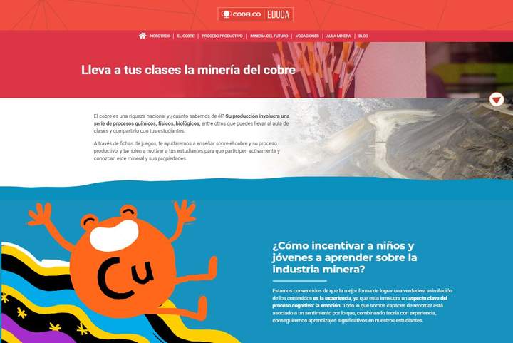 Codelco Educa. Recursos para docentes