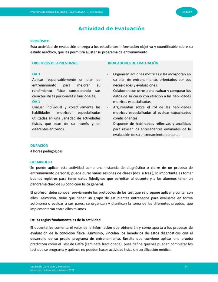 Actividad de Evaluación Unidad 2