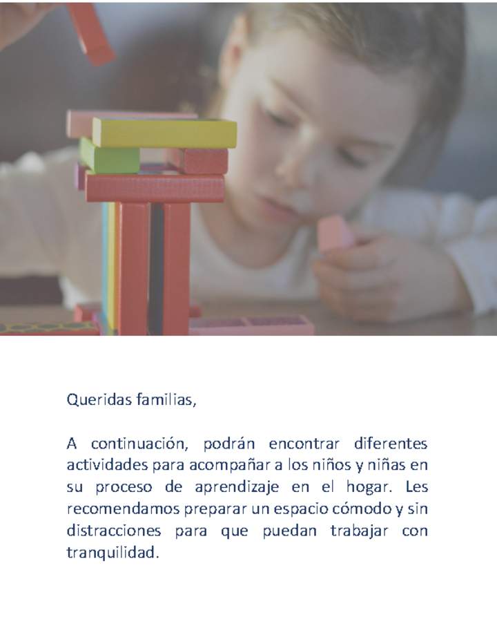 Cuaderno de trabajo NT1 o Prekinder: Pensamiento matemático