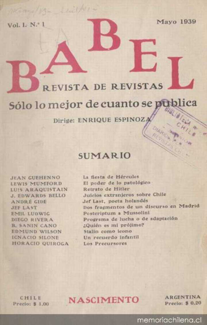 Babel (1921-1951)