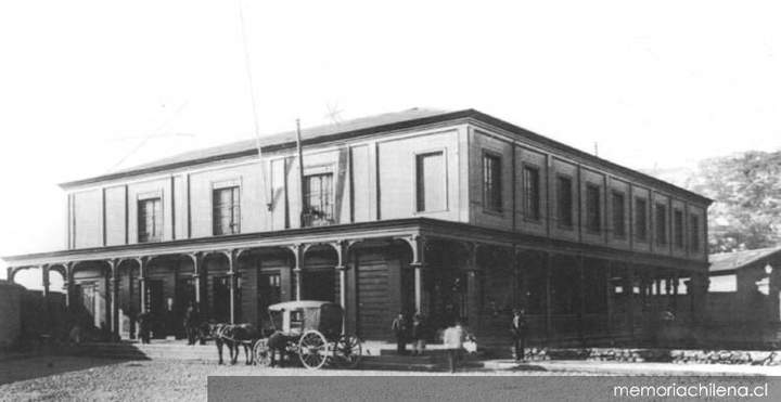 El ferrocarril de Valparaíso a Santiago