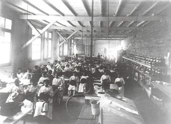 Trabajo femenino industrial (1890-1920)