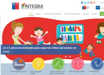 Recursos para aprender en el hogar, Fundación Integra