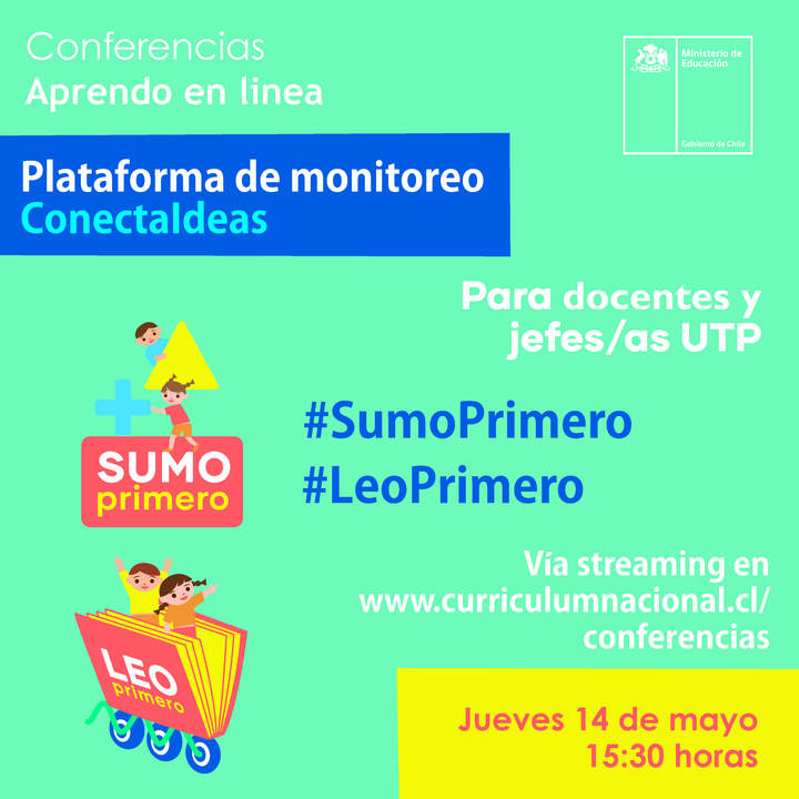 Imagen Conferencia en linea: 2020-05-14 - ConectaIdeas: Leo Primero y Sumo Primero