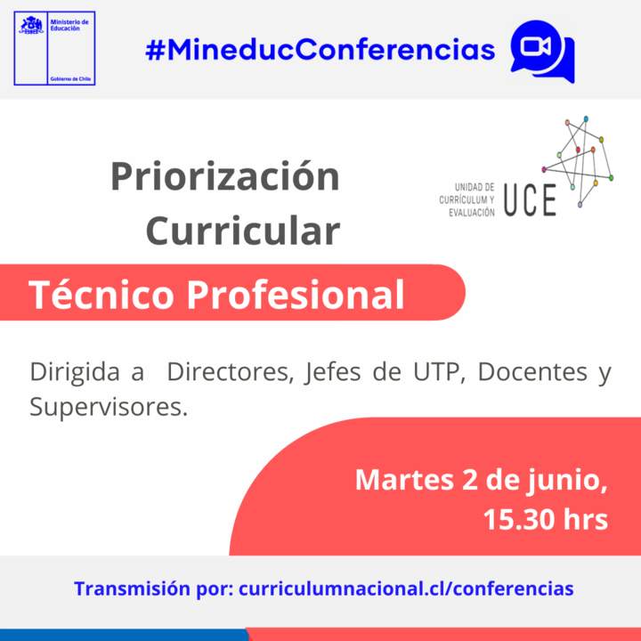 Priorización Curricular: Enseñanza Técnico Profesional