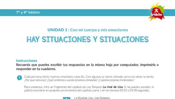 HAY SITUACIONES Y SITUACIONES