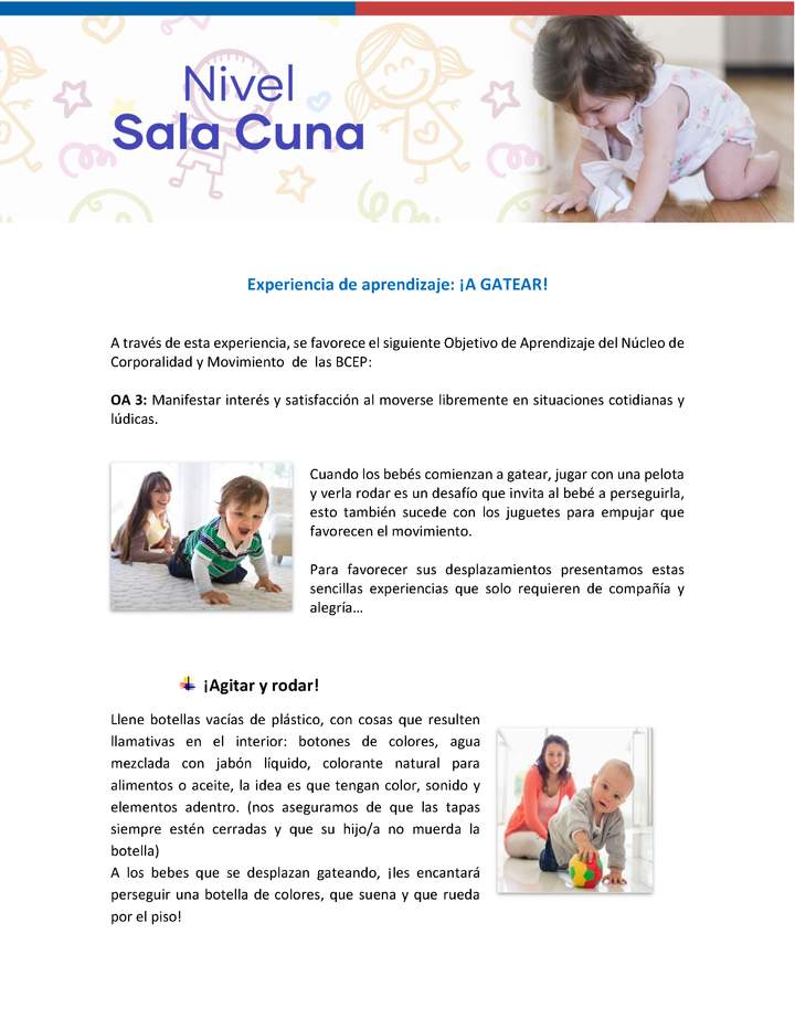 Experiencia Educativa: a gatear