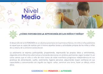 Recomendaciones: Cómo favorecer la autonomía de los niños y niñas