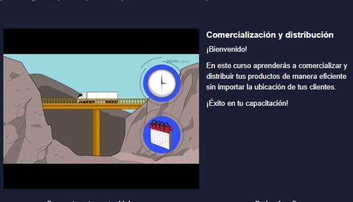 Curso: Comercialización y distribución