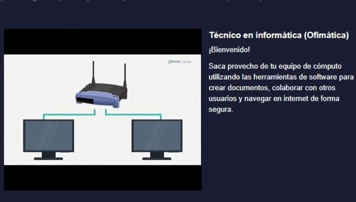 Curso: Técnico en informática