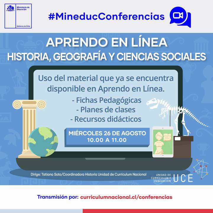 Conferencia en línea: Aprendo en línea Historia