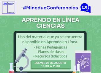 Conferencia en línea: Aprendo en línea Ciencias