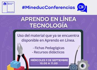 Conferencia virtual: Demostración de Aprendo en línea y herramientas prácticas para la implementación de Tecnología en este contexto.