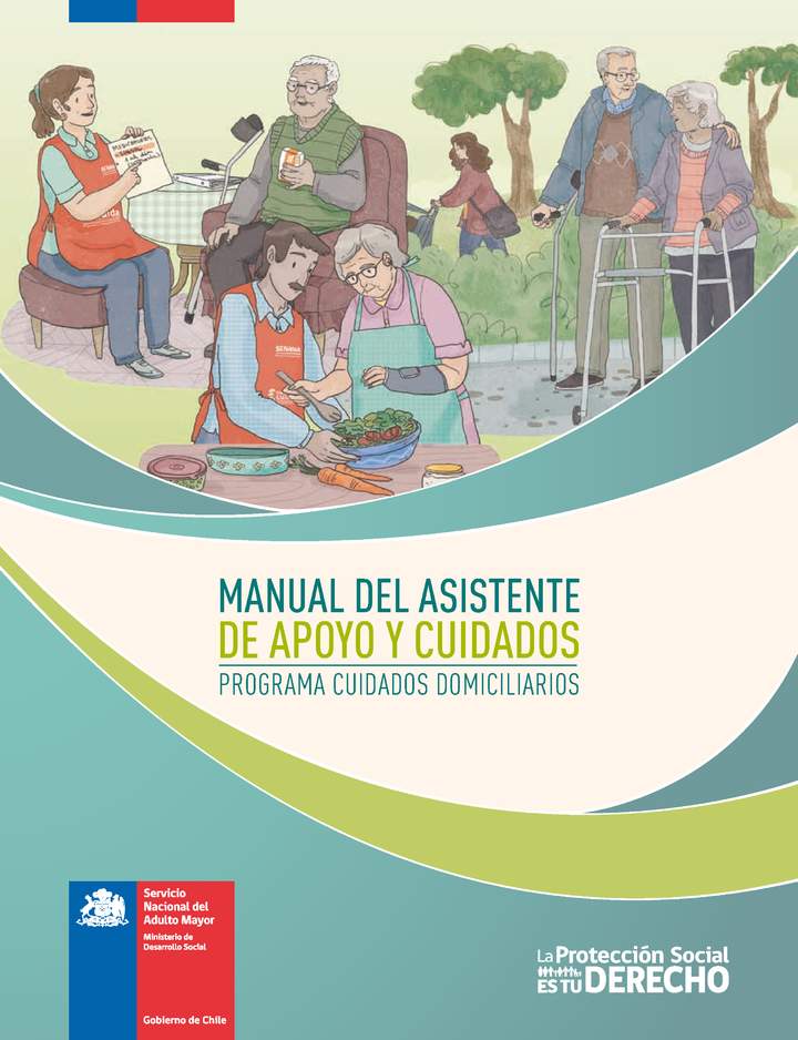 Manual del Asistente de Apoyo y Cuidados. Programa Cuidados Domiciliarios, 2018.